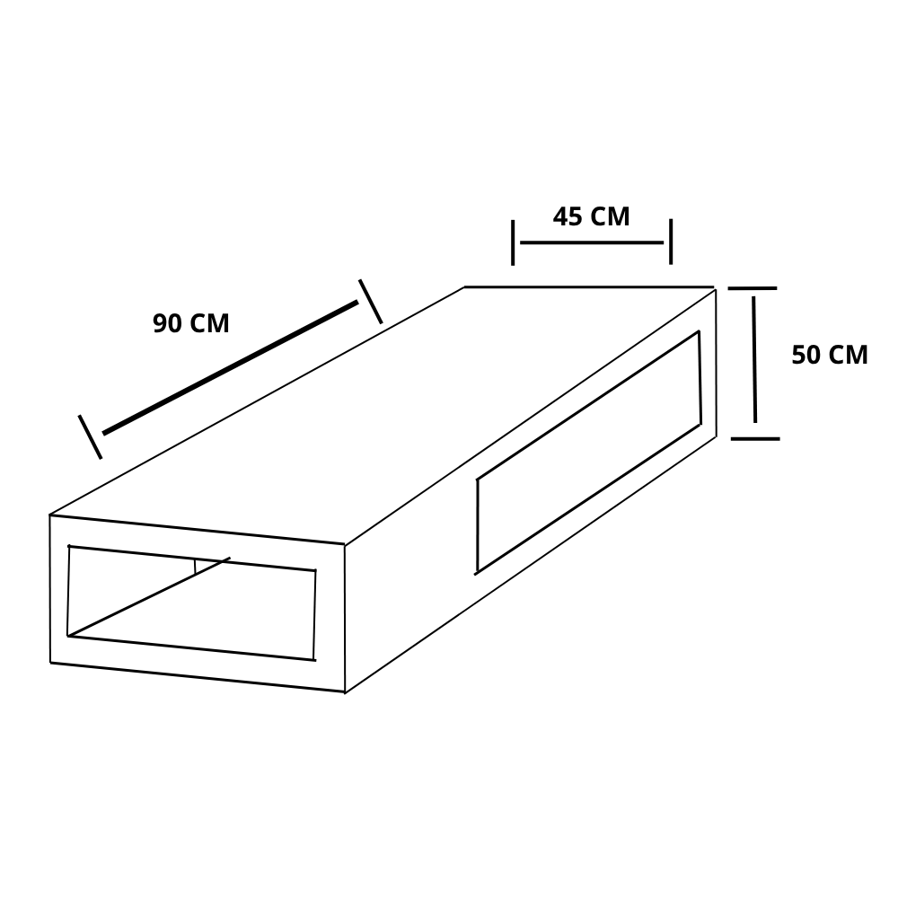 Modern Box Table
