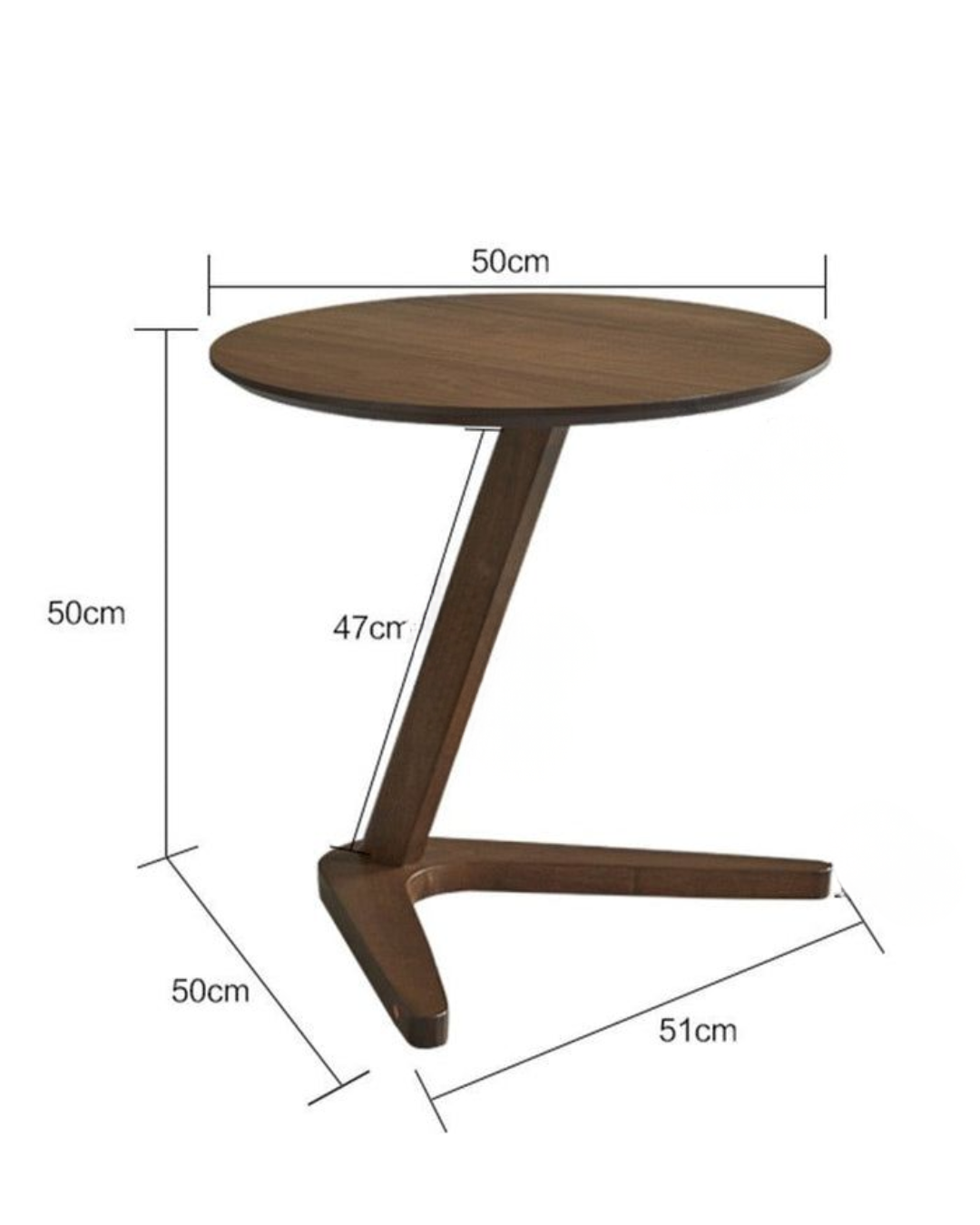 V side table
